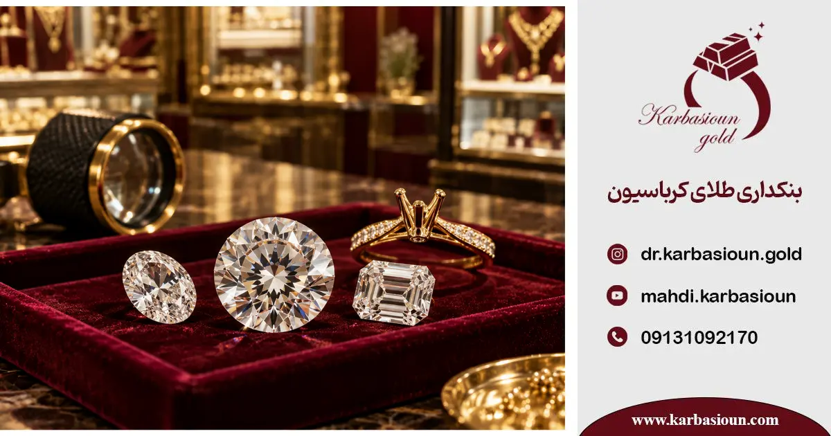 تفاوت الماس و برلیان